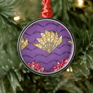 Neueste afrikanische Mode Silbernes Ornament