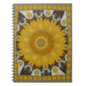 Neueste afrikanische Traditionelle Sonnenblumenkun Notizblock (Vorderseite)