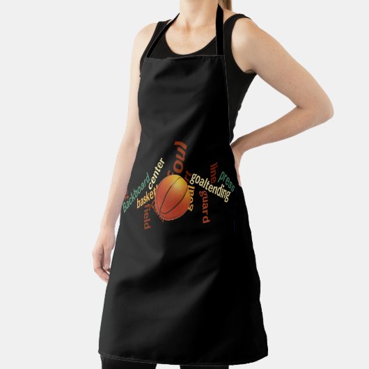 Neueste Basketball Summer Zuhause Party Time Schürze (InSitu)