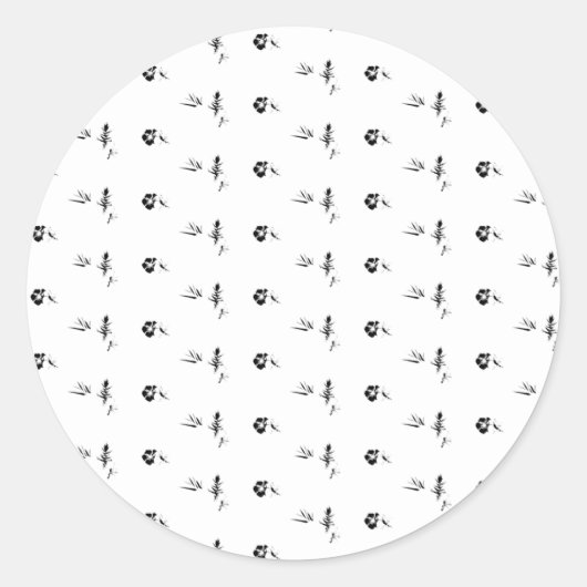 Neueste benutzerdefinierte TextLogo-Aufkleber Runder Aufkleber (Vorderseite)