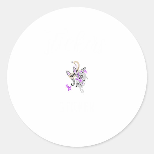 Neueste benutzerdefinierte TextLogo-Aufkleber Runder Aufkleber (Vorderseite)