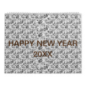 Neueste benutzerdefinierte TextLogo-Kalender Kalender (Titelbild)