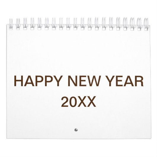 Neueste benutzerdefinierte TextLogo-Kalender Kalender (Titelbild)