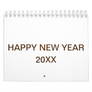 Neueste benutzerdefinierte TextLogo-Kalender Kalender