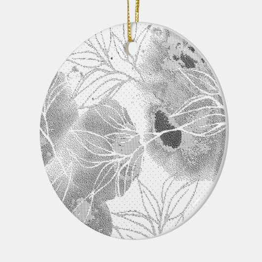 Neueste benutzerdefinierte TextLogo-Keramik-Orname Keramik Ornament (Links)