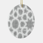 Neueste benutzerdefinierte TextLogo-Keramik-Orname Keramik Ornament (Rechts)