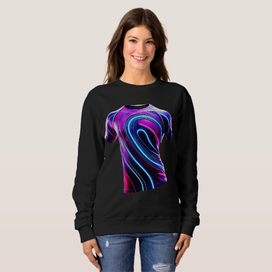 Neueste Design-Frauen-Basic-Sweatshirt Sweatshirt (Vorne ganz)