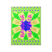 Neueste Hakuna Matata Schönes Phantastisches Desig Notizblock (Rotiert)