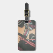 Neueste Kenya Maasai Hakuna Matata Gepäckanhänger (Vorderseite vertikal)