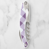 Neueste natürliche lila Pigmentmuster Kellnermesser (Rückseite)