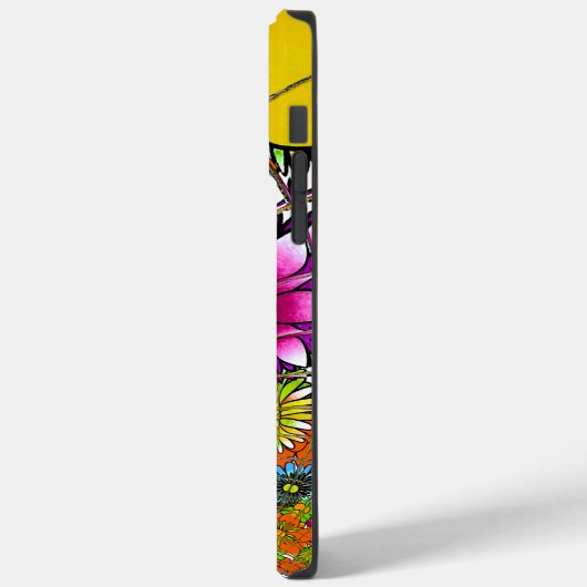 Neueste Phantastische Blumenmuster Design Kunst Case-Mate iPhone Hülle (Rückseite / Links)