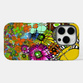 Neueste Phantastische Blumenmuster Design Kunst Case-Mate iPhone Hülle (Rückseite (Horizontal))