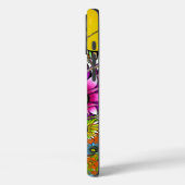 Neueste Phantastische Blumenmuster Design Kunst Case-Mate iPhone Hülle (Rückseite / Links)