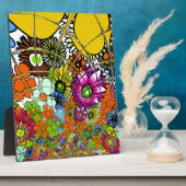 Neueste Phantastische Blumenmuster Design Kunst Fotoplatte (Seite)