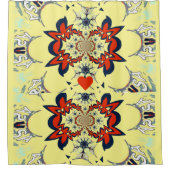 Neueste Phantastische Blumenzucht Duschvorhang (Vorderseite)