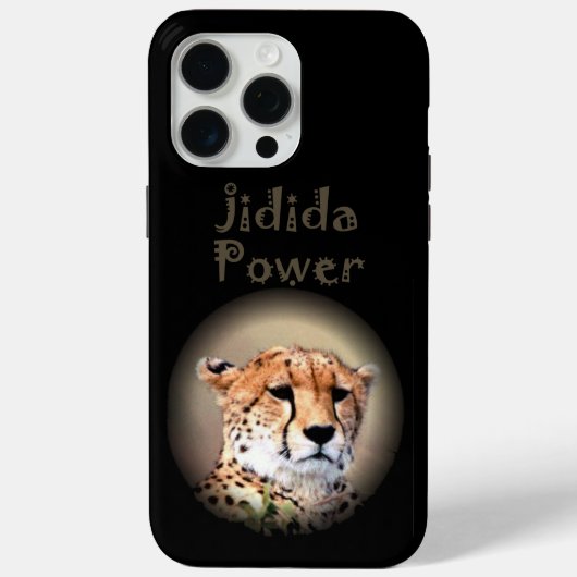 Neueste Phantastische Cheetah Power Marks Case-Mate iPhone Hülle (Rückseite)