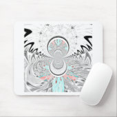 Neueste Red Indian Design.png Mousepad (Mit Mouse)
