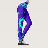 Neueste Sommerzeit elegantes blaues Wochenende Blu Leggings (Rechts)