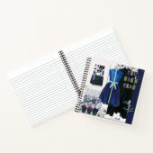 Neueste Stile Fashion Set Clothing Spiral Notebook Notizblock (Innenseite)