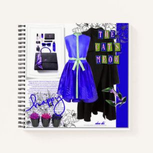 Neueste Stile Mode Set Bekleidung Art Leere Notizblock