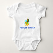 Neueste Surfer Baby Strampler (Vorderseite)
