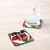 Neueste Veranstaltungen besondere Anlass Kenya Hak Getränkeuntersetzer (Rechte Seite)