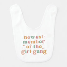 Neuestes Mitglied der Girl Gang Süße Boho-Baby-Gir