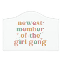 Neuestes Mitglied der Girl Gang Süße Boho-Baby-Gir