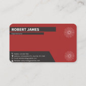 neuestes Visitenkartendesign für Sie Visitenkarte (Rückseite)