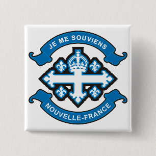 Neufrankreich Button