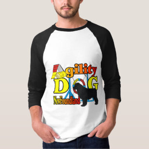 Neufundland_Agility Geschenke T-Shirt