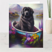 Neufundland auf einem Paddel: Ein Landschaftliches Karte (Vorderseite)