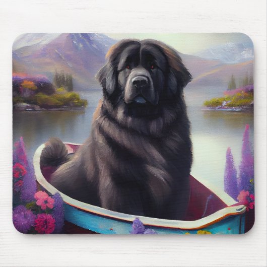 Neufundland auf einem Paddel: Ein Landschaftliches Mousepad (Vorne)