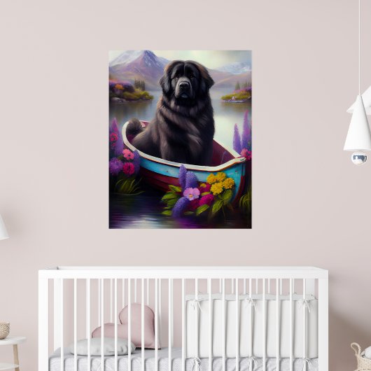 Neufundland auf einem Paddel: Ein Landschaftliches Poster (Kinderzimmer 2)