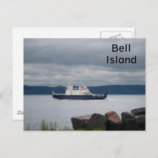 Neufundland Bell Island Fähre Flandern Postkarte (Vorne/Hinten)