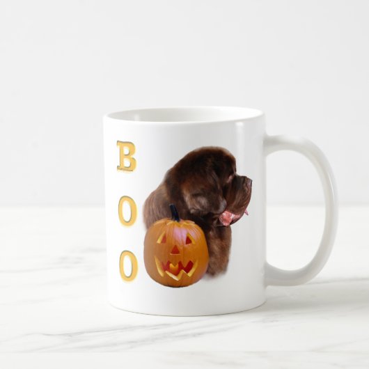 Neufundland (braun) Boo Kaffeetasse (Rechts)