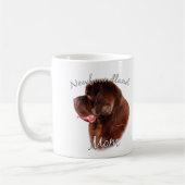 Neufundland (braun) Mama 2 Kaffeetasse (Links)