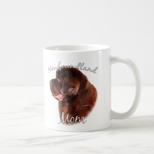 Neufundland (braun) Mama 2 Kaffeetasse (Rechts)