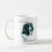 Neufundland Cold Nose Warmes Herz Kaffeetasse (Links)