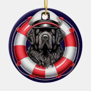 Neufundland Das Skipper-Ornament Keramik Ornament
