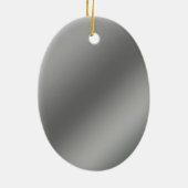 Neufundland-Dekoration Personalisierter Hunde Keramik Ornament (Hinten)