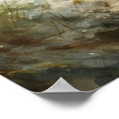 Neufundland Dog Art Print Poster (Ecke)