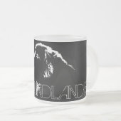 Neufundland Dog Beer Tasse Cool Neufundland Glass (VorderseiteRechts)