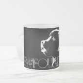 Neufundland Dog Beer Tasse Cool Neufundland Glass (Vorderseite Links)