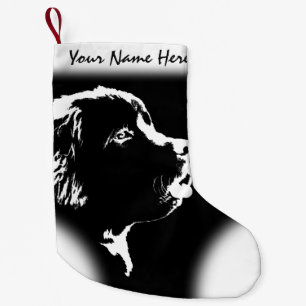Neufundland Dog Christmas Strumpf Dog Strumpfs Kleiner Weihnachtsstrumpf
