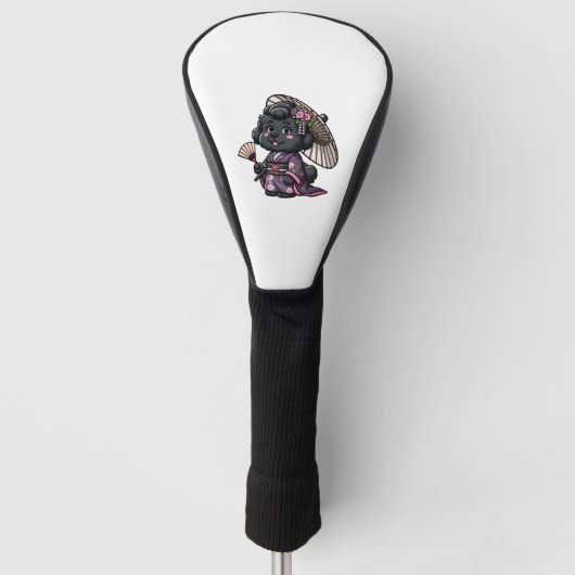 Neufundland Dog Kimono Golf Headcover (Vorderseite)