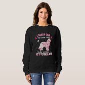 Neufundland Dog Niedlich Dog Pet Eigentümer Sweatshirt (Vorne ganz)