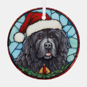 Neufundland - Festgläserweihe Ornament Aus Glas (Rückseite)