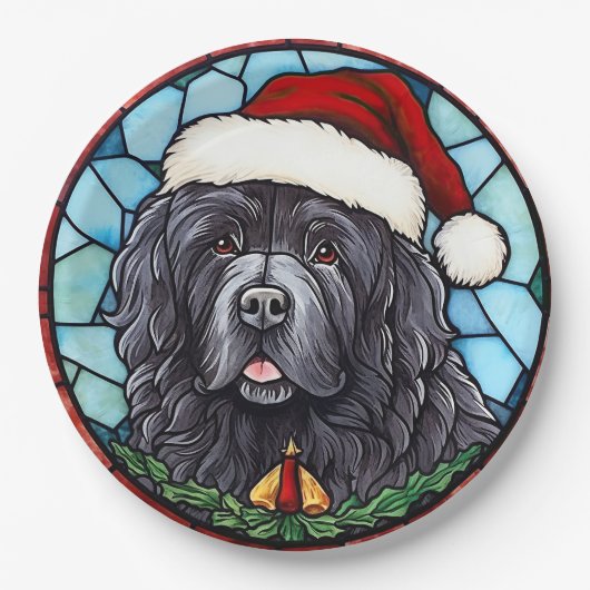 Neufundland - Festgläserweihe Pappteller (Vorderseite)