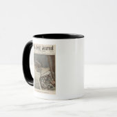 Neufundland-Fischer Tasse (Vorderseite Links)